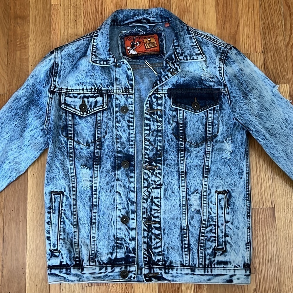 NWT DENIM JACKET - Picture 12 of 14